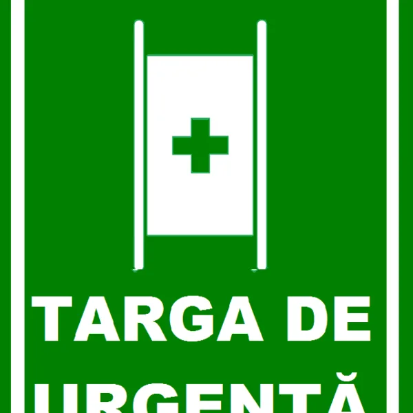 Placuta pentru targa de urgenta