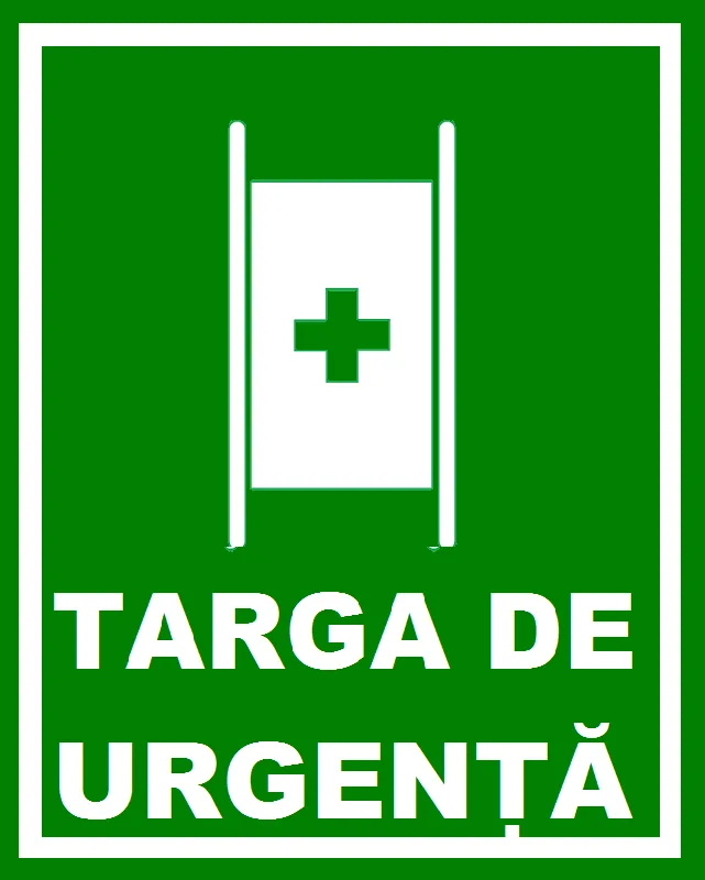 Placuta pentru targa de urgenta