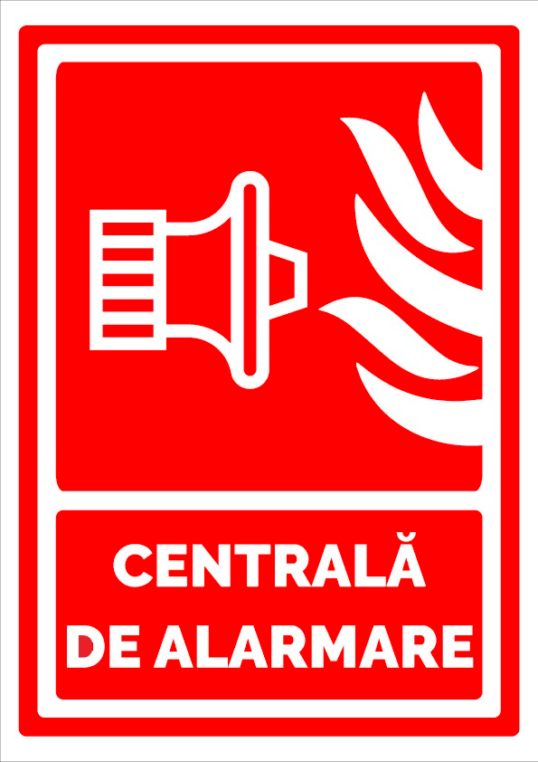 Semn pentru centrale de alarma