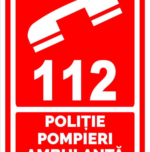 Indicator politie salvare si ambulanta 112
