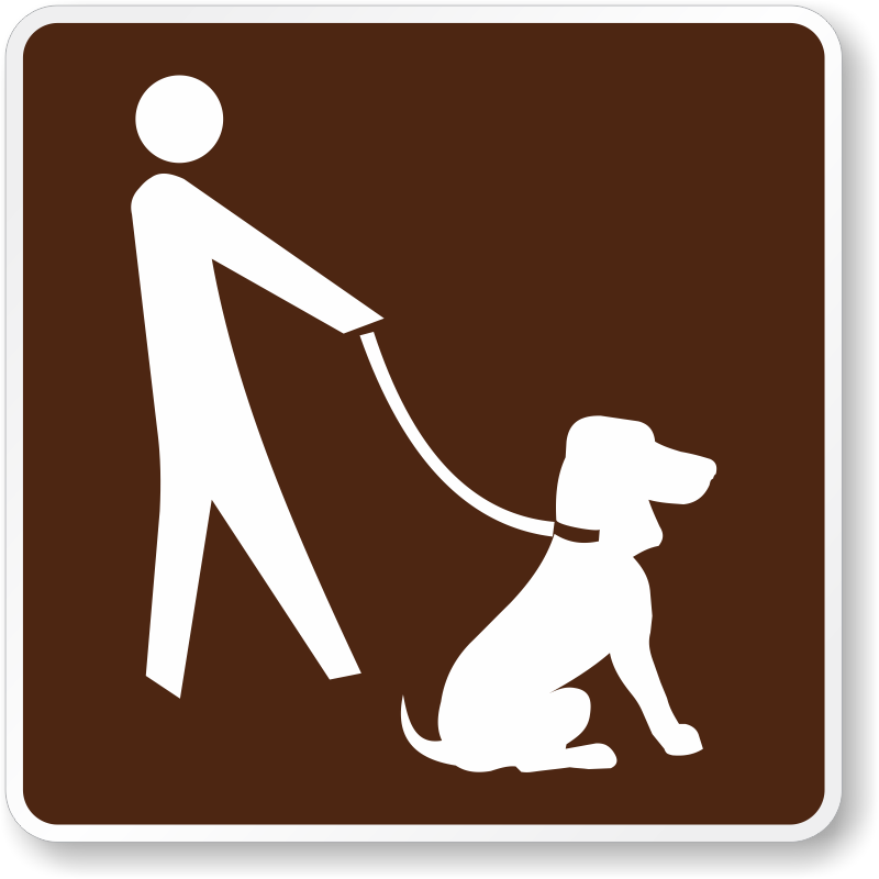 Indicator pentru animale de companie în lesă
