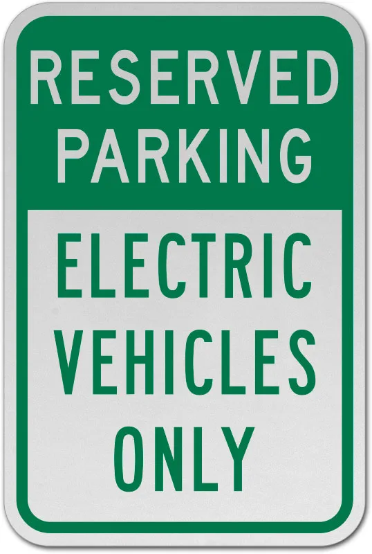 Reserved Electric Vehicles Only