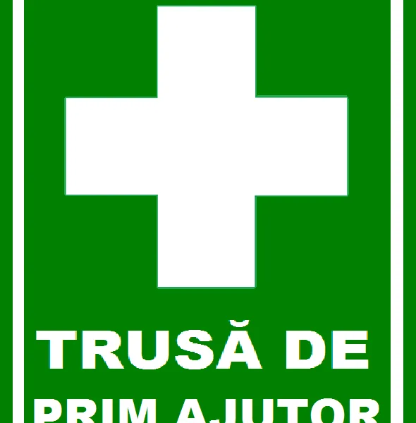 Placuta pentru trusa de prim ajutor