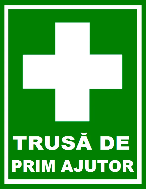 Placuta pentru trusa de prim ajutor