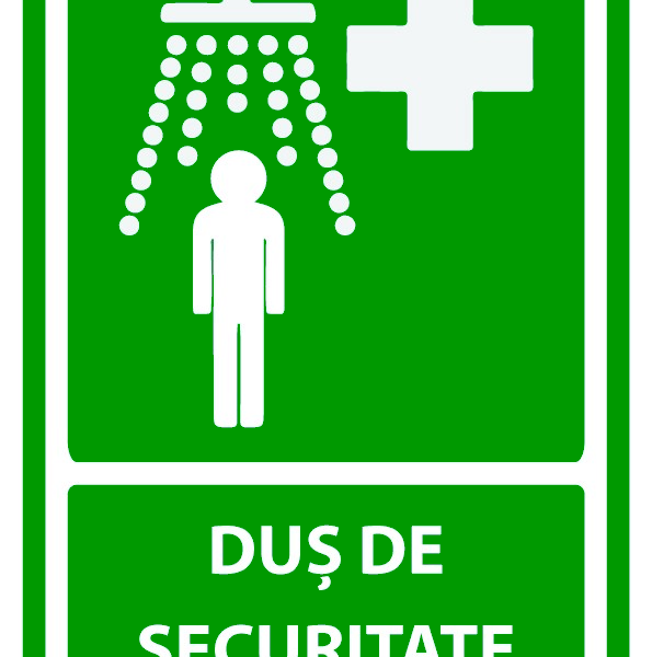 Semn de dus de securitate