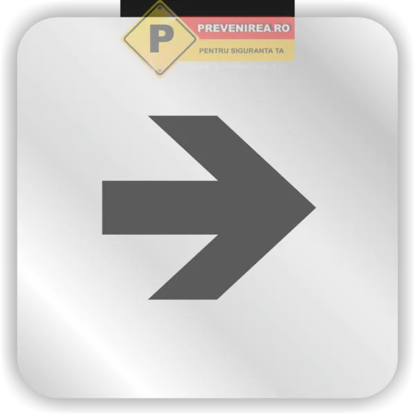 Placuta din aluminiu sageti
