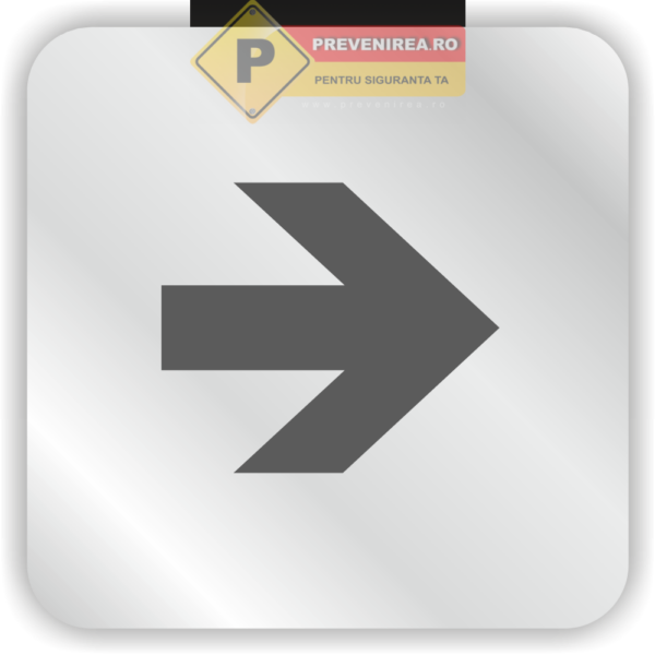 Placuta din aluminiu sageti