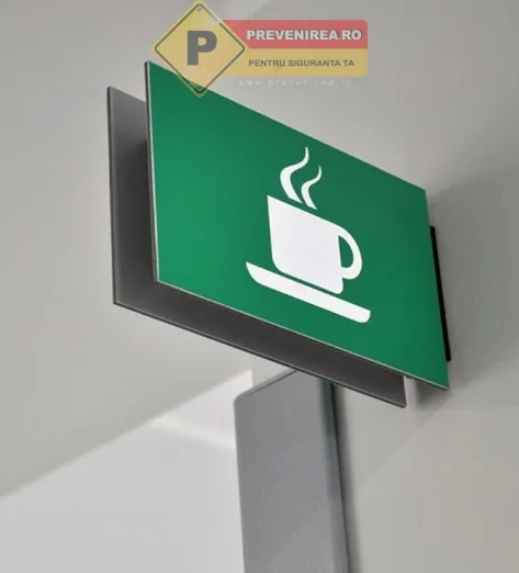 Panou Dublu Personalizat pentru Cafenele și Coffee Shop-uri