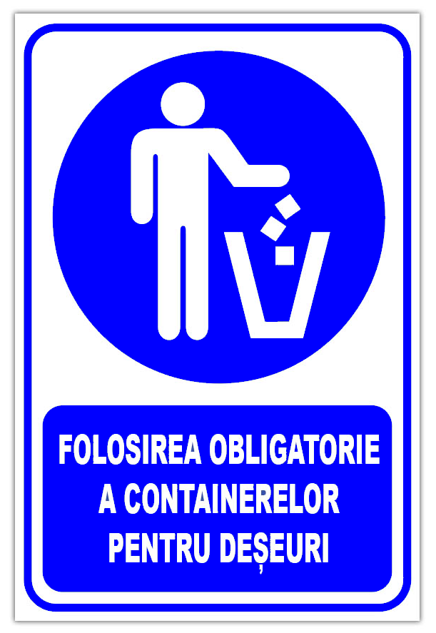 Indicator pentru containerele de curatenie
