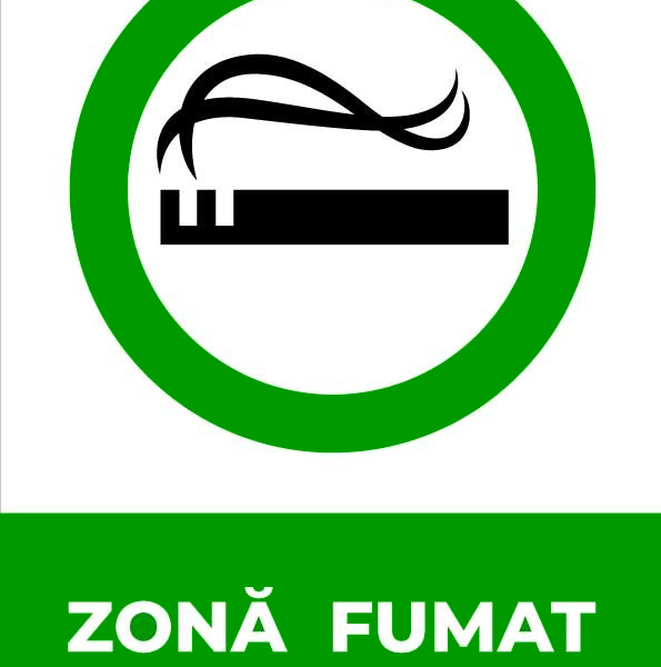 Semn pentru zona fumat folositi aceasta zona daca doriti sa fumati