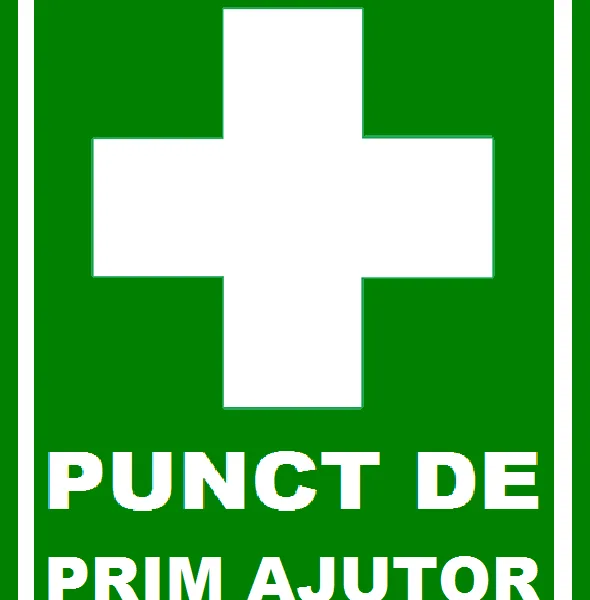 Placuta pentru punct de prim ajutor