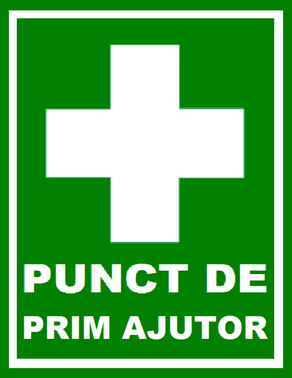 Placuta pentru punct de prim ajutor