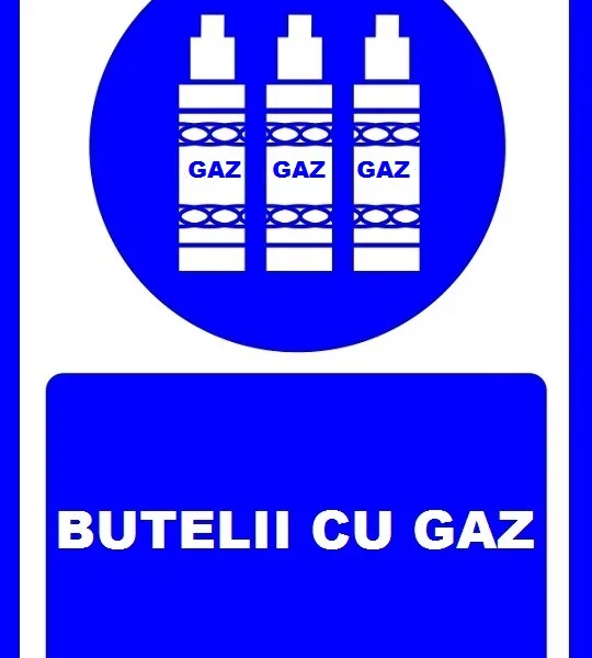 Placuta pentru butelii cu gaz
