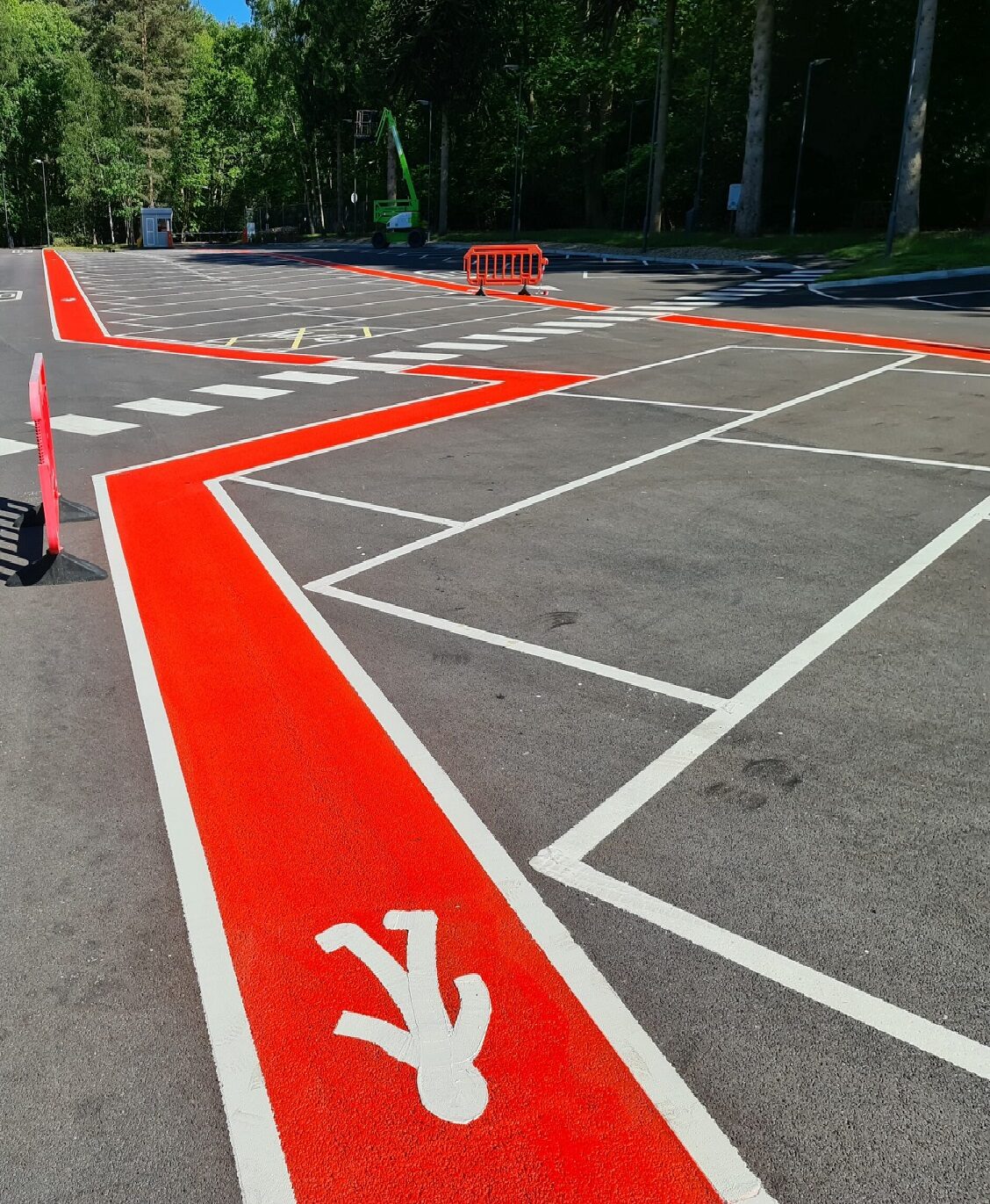 marcaje pentru trotuar