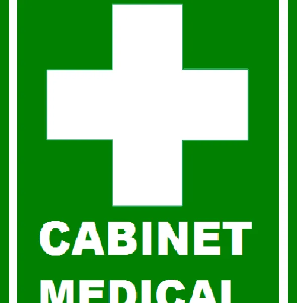 Placuta pentru cabinet medical