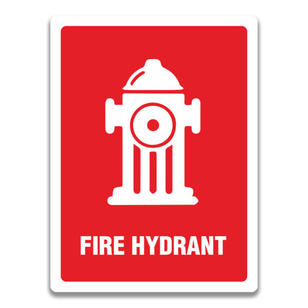 Indicator Marcaj Hidrant Stradal - Placă Semnalizare Hidrant Incendiu
