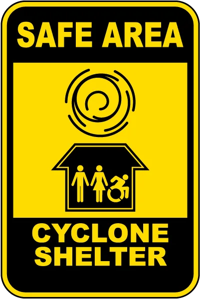 Safe Area Sign