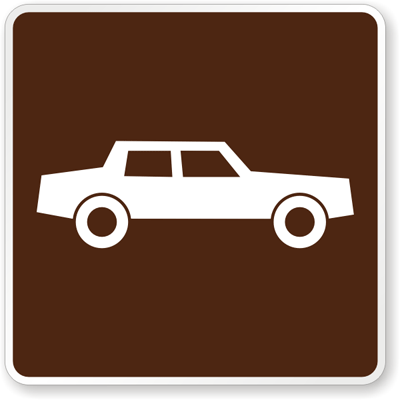 Indicator pentru camping auto