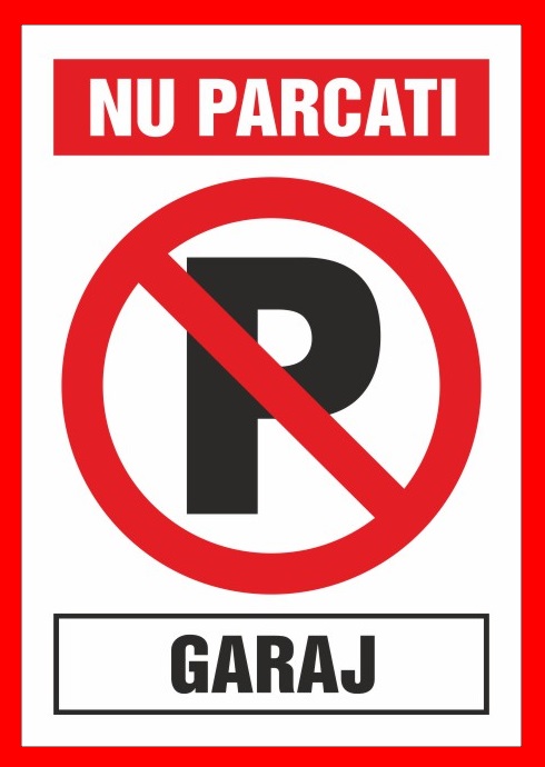Nu parca garaj