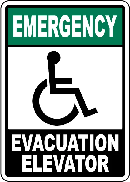 Indicator Emergency Evacuation Elevator - Lift de Evacuare în Caz de Urgență