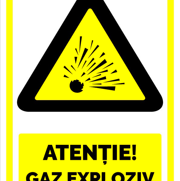 Indicator Gaz Exploziv Profesional - Semnalizare de Siguranță pentru Prevenirea Riscurilor