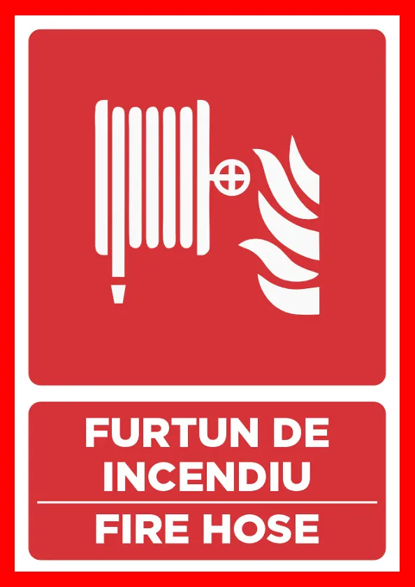 Placuta pentru furtun de incendiu fire hose
