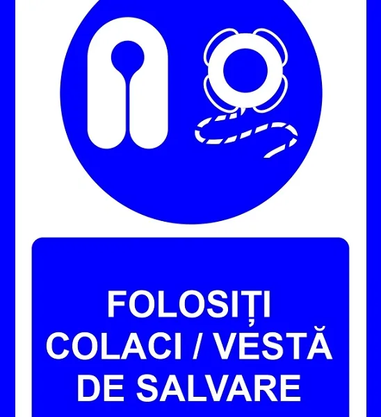 Placuta folositi colaci vesta de salvare