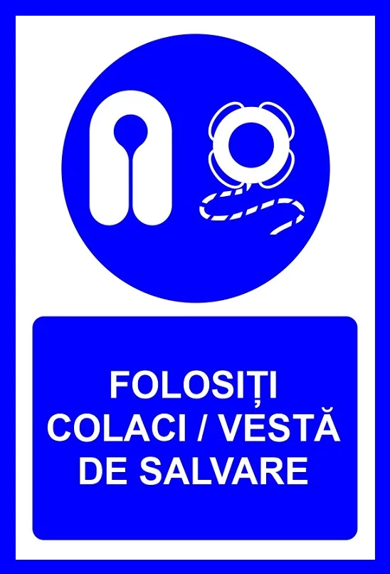 Placuta folositi colaci vesta de salvare