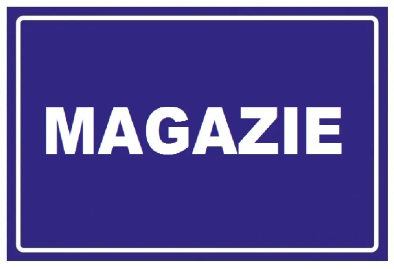 Placuta pentru magazine