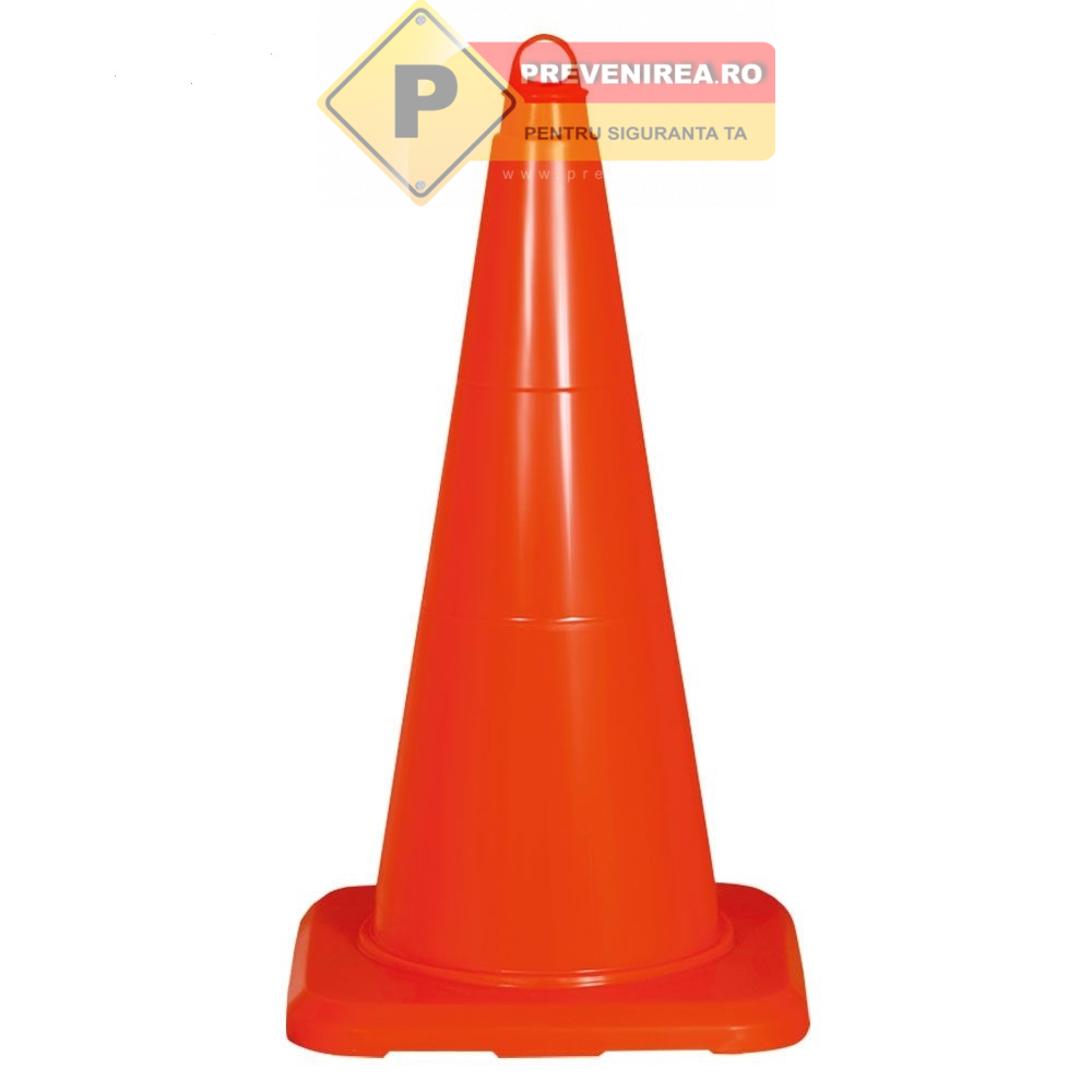 Con din plastic Flexibil din TPE - 52 cm - Fără Folie Reflectorizantă