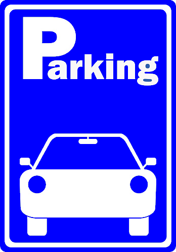 Reserved Parking Sign