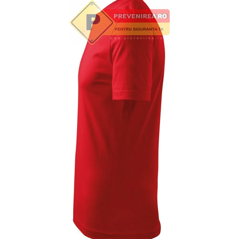Tricou rosu clasic de barbat