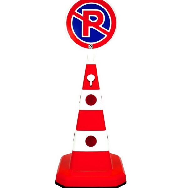 Set  con de trafic pentru parcare interzisa