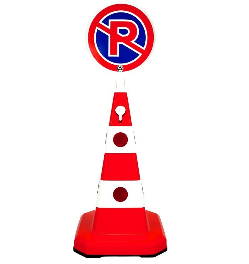 Set con de trafic pentru parcare interzisa