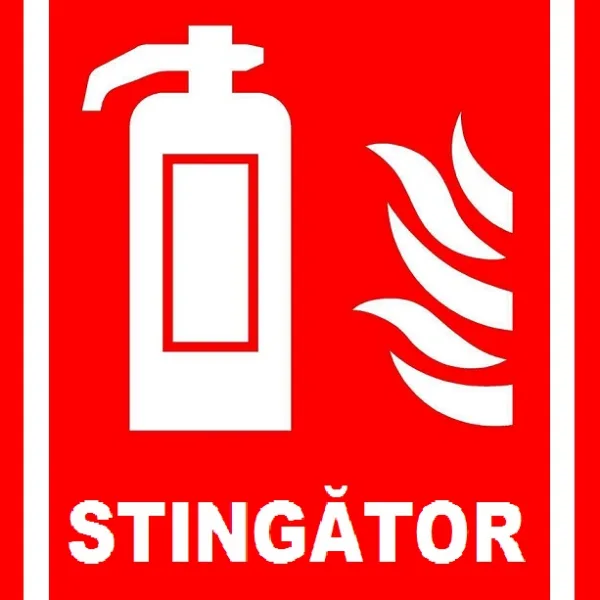 Placuta pentru stingator