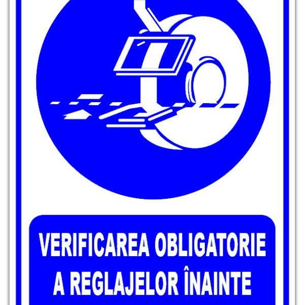 Indicator pentru verificarea utilajelor inainte de pornire