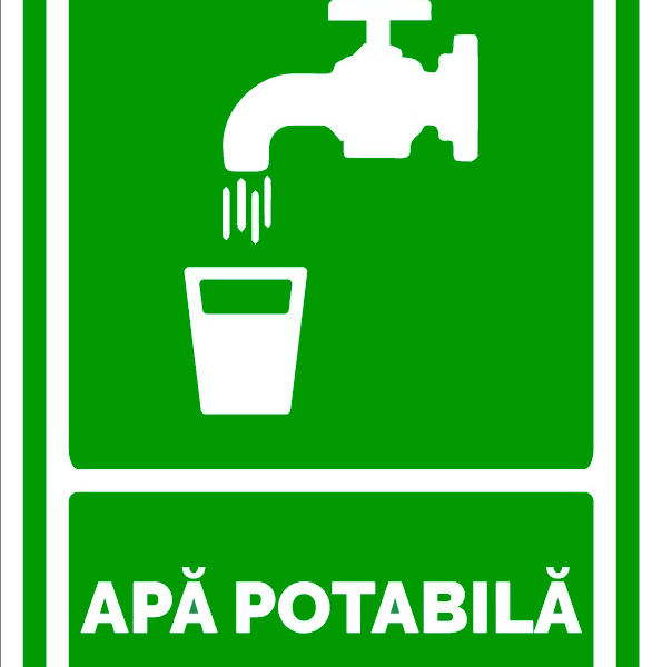 Semn pentru apa potabila