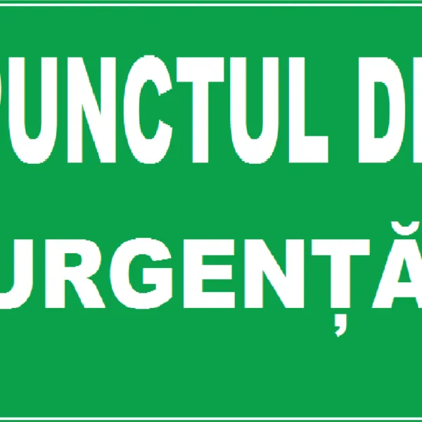 Placuta pentru punctul de urgenta