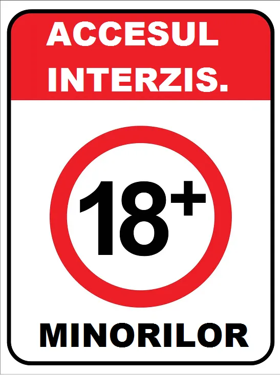 Placuta accesul interzis minorilor