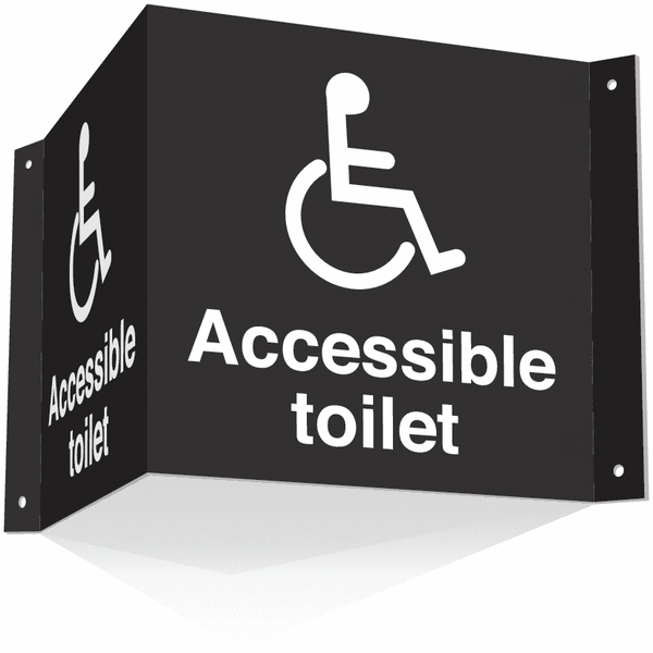Placă WC Dublă Laterală - Toaletă Accesibilă Persoanelor cu Dizabilități