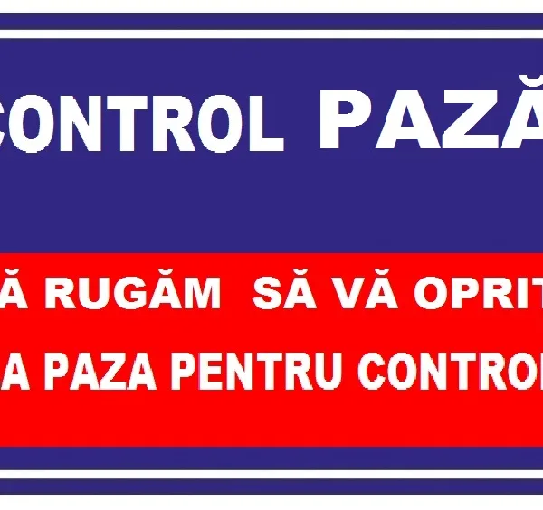 Placuta pentru control paza