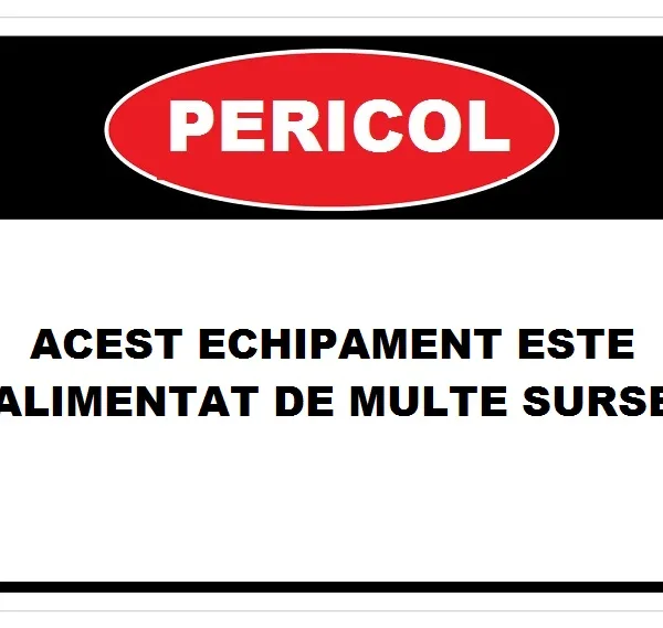 Placuta acest echipament este alimentat de multe surse