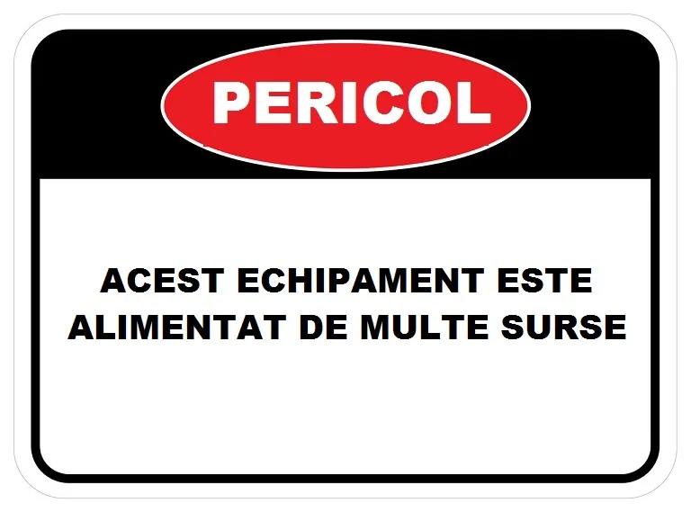 Placuta acest echipament este alimentat de multe surse