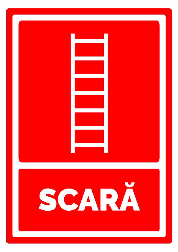 Semn pentru scara