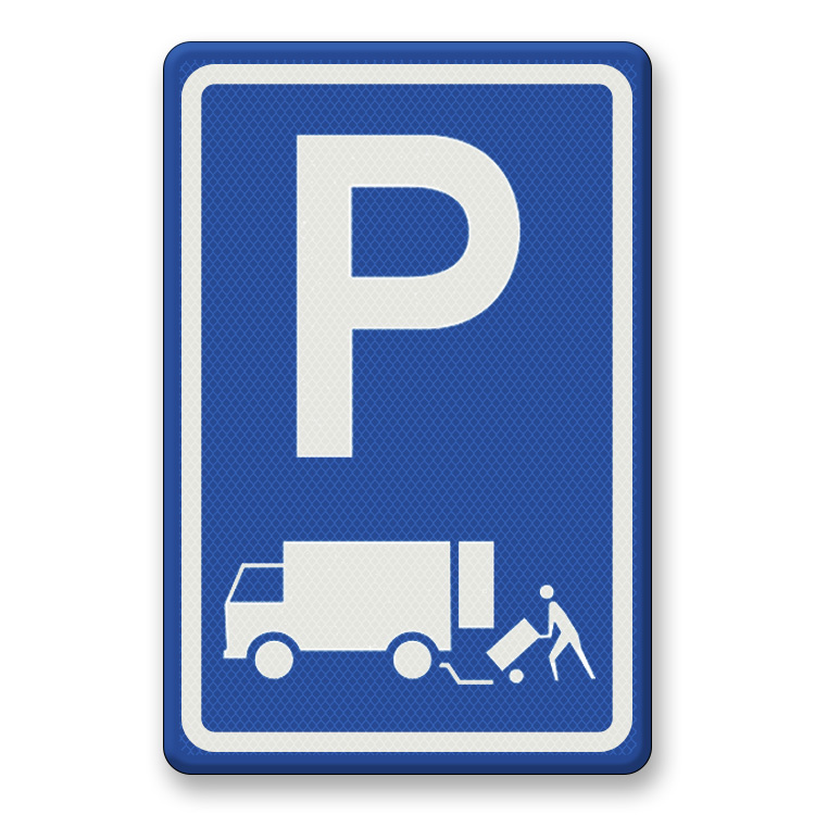 Zona de parcare pentru incarcare si descarcare din aluminiu