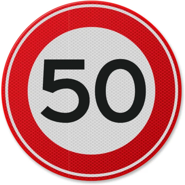 Indicator din aluminiu de circulație 50 km