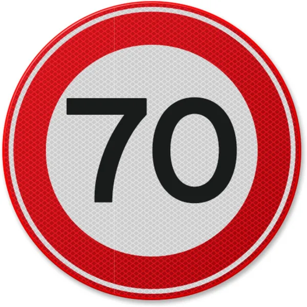Indicator din aluminiu de circulație 70 km