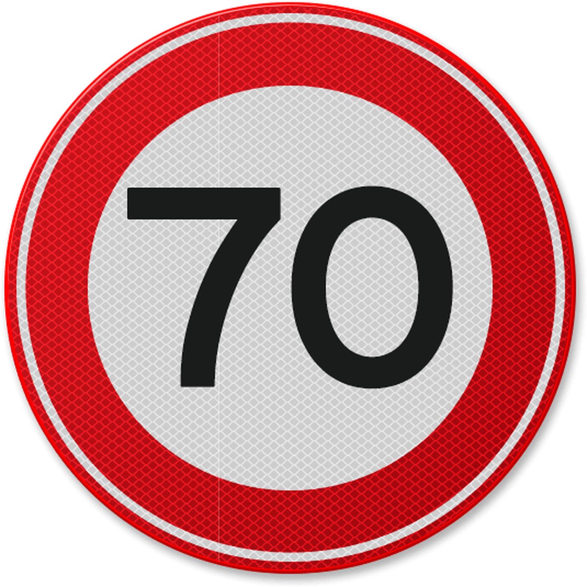 Indicator din aluminiu de circulație 70 km