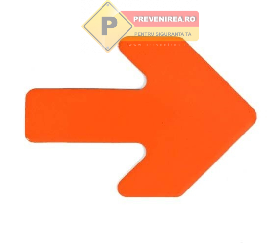 Sageti portocalii pentru pardoseli