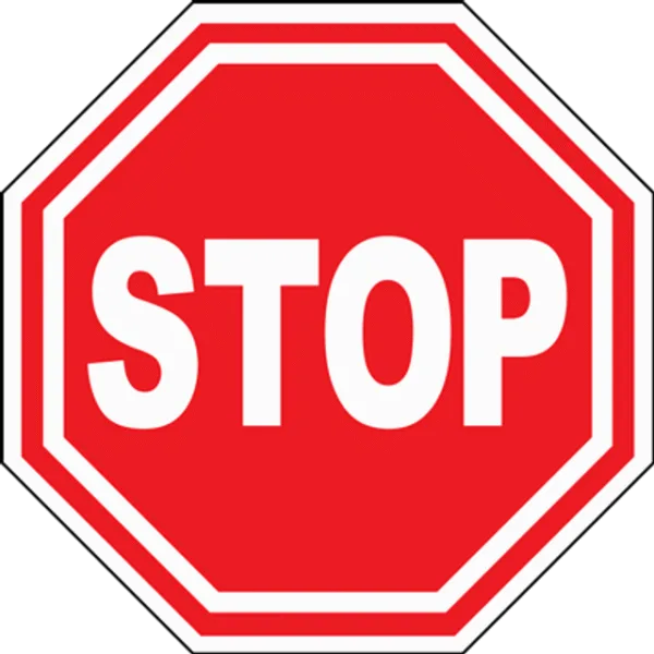 Etichetă Stop pentru Podea - Semnalizare Sigură și Vizibilă pentru Spații Comerciale și Industriale